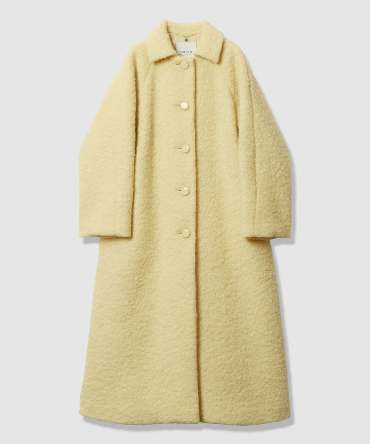 LOULOU WILLOUGHBY 【LOULOU WILLOUGHBY】ループインレーロングコート イエロー (21)
