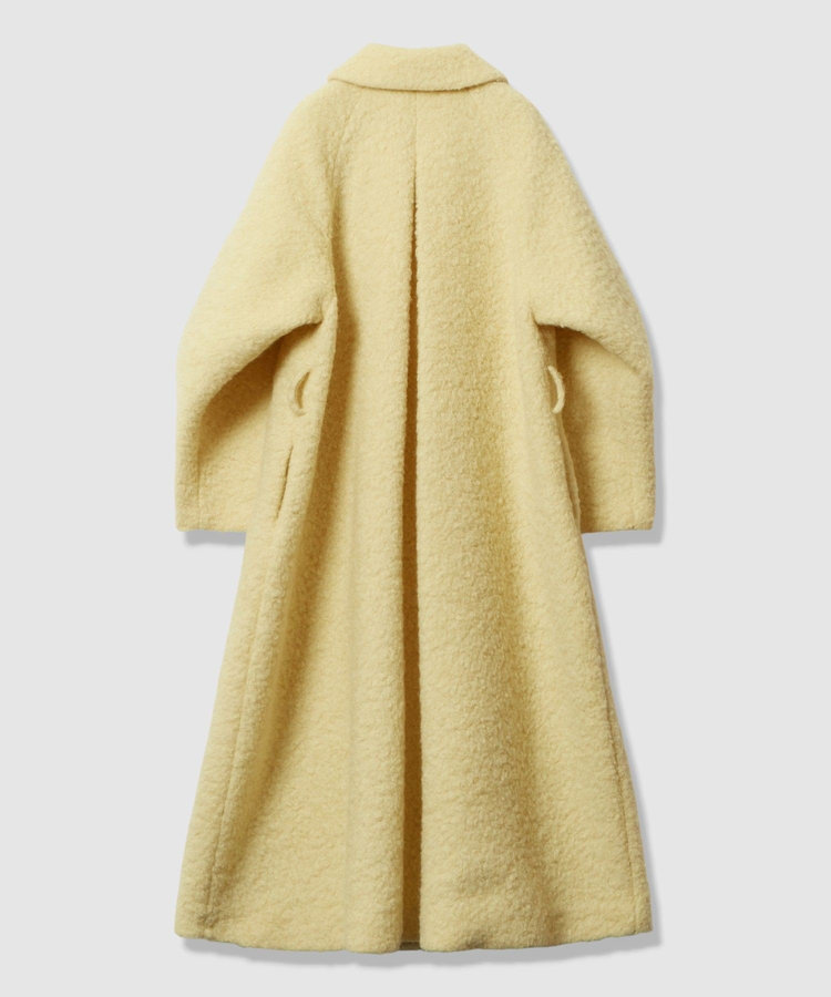 LOULOU WILLOUGHBY 【LOULOU WILLOUGHBY】ループインレーロングコート イエロー (21)