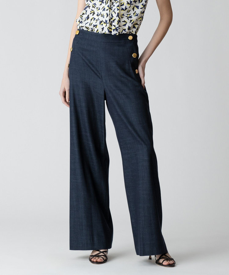 allureville デニムライクマリンパンツ ネイビー (65)