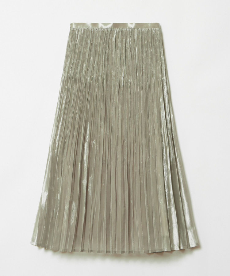 LOULOU WILLOUGHBY 【LOULOU WILLOUGHBY】グロッシーグラデプリーツスカート ベージュ系 (19)