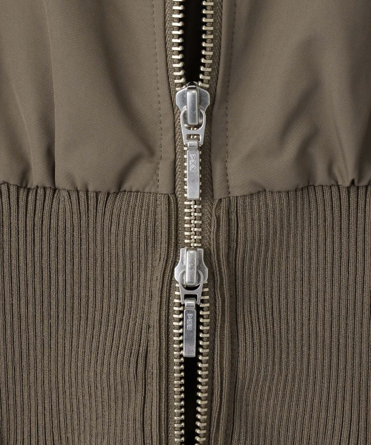 allureville ボンバーワンピース　 モカ (85)