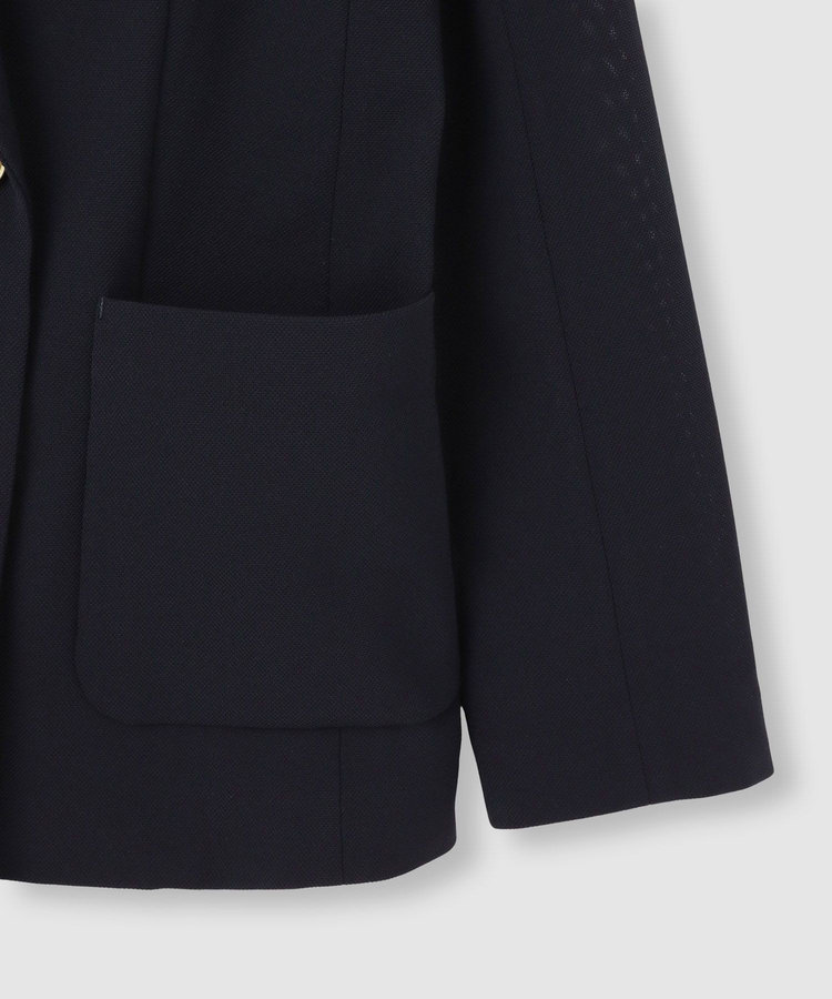 allureville レノクロスダブルブレストジャケット ネイビー (65)