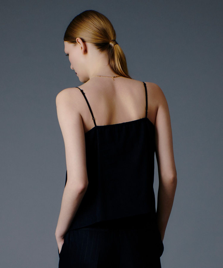 allureville NALYAアシメキャミブラウス ネイビー (65)