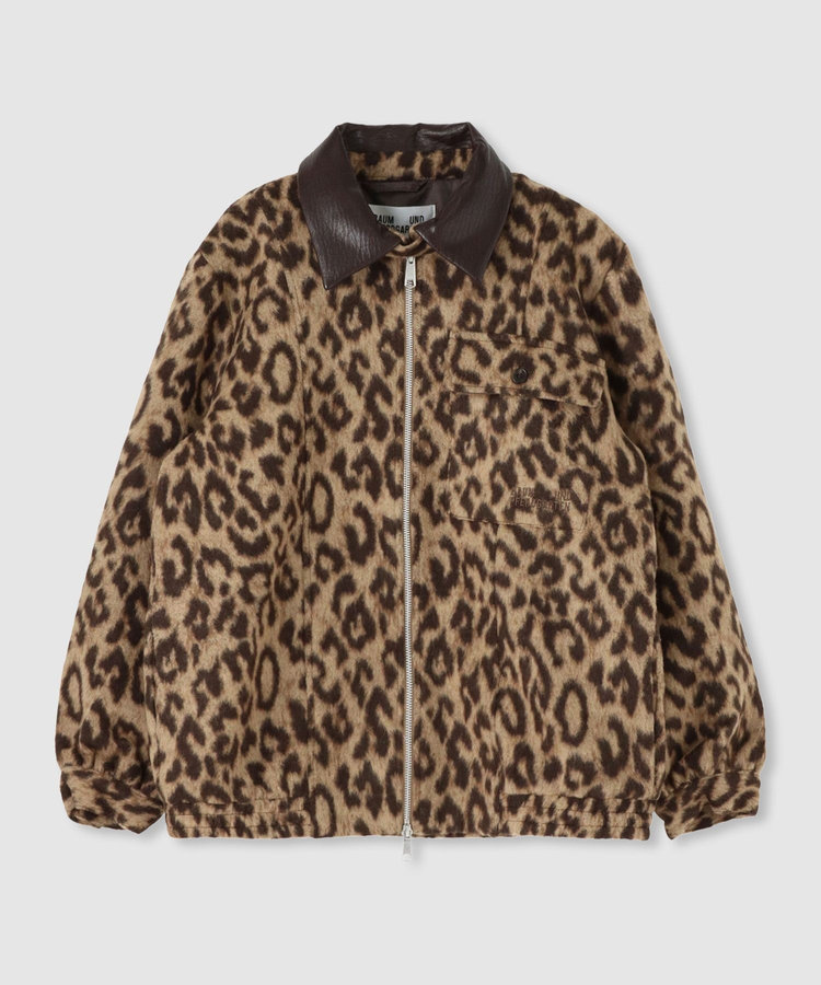 buying 【BAUM UND PFERDGARTEN(バウムアンドヘルガーデン)】 BELINE LEOPARD JKT ブラウン系 (88)