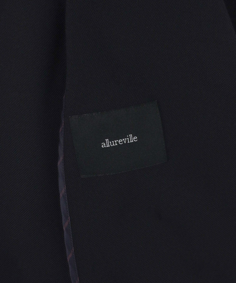allureville レノクロスダブルブレストジャケット ネイビー (65)