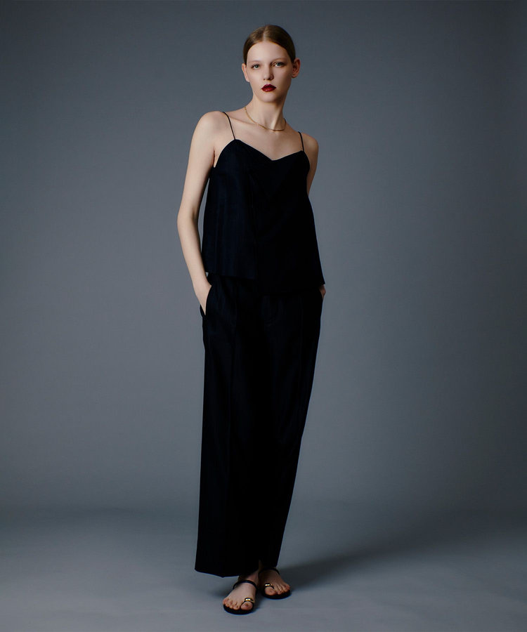 allureville NALYAアシメキャミブラウス ネイビー (65)