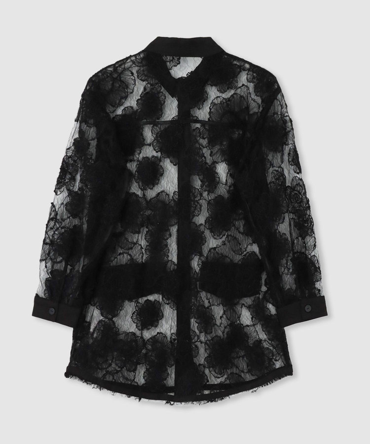 buying 【BAUM UND PFERDGARTEN(バウムアンドヘルガーデン)】 ANNICA LACE BLOUSE ブラック (95)