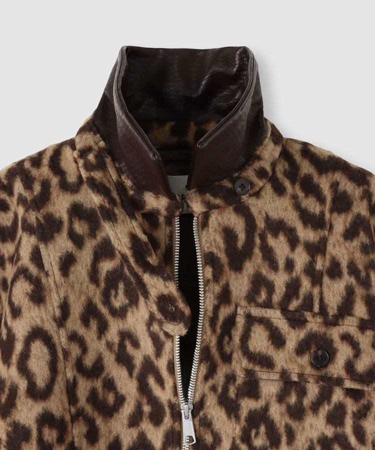 buying 【BAUM UND PFERDGARTEN(バウムアンドヘルガーデン)】 BELINE LEOPARD JKT ブラウン系 (88)