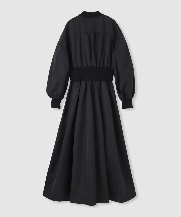 allureville ボンバーワンピース　 ブラック (95)