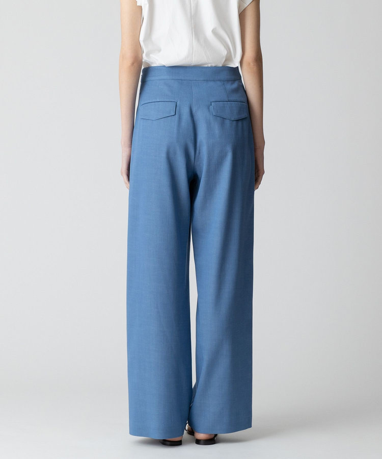 allureville デニムライクマリンパンツ ブルー (61)