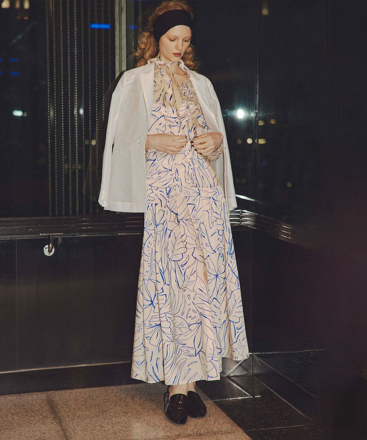 allureville シアーワルツ　オーガンジージャケット ワルツシアーオーガンジャケット|allureville OFFICIAL SITE