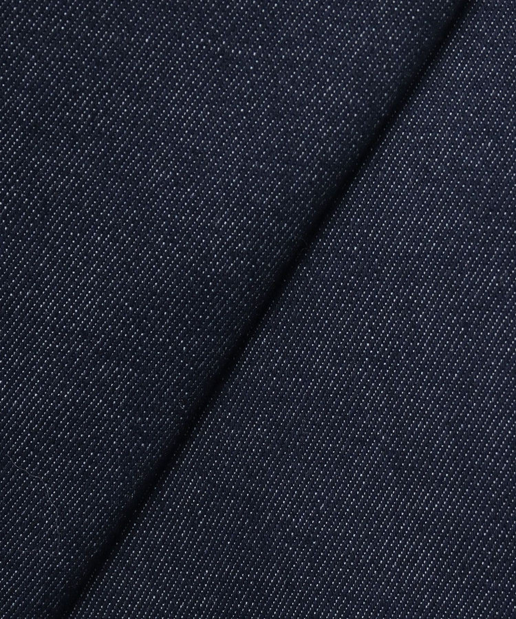 allureville デニムライクフロントタックスカート ネイビー (65)