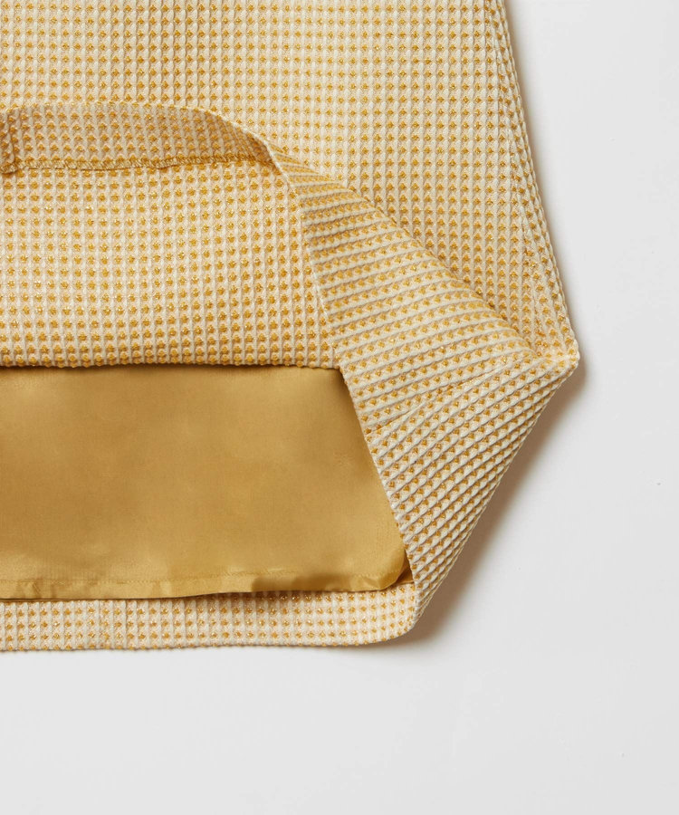 LOULOU WILLOUGHBY 【LOULOU WILLOUGHBY】スパークルジャガードスカート イエロー (21)