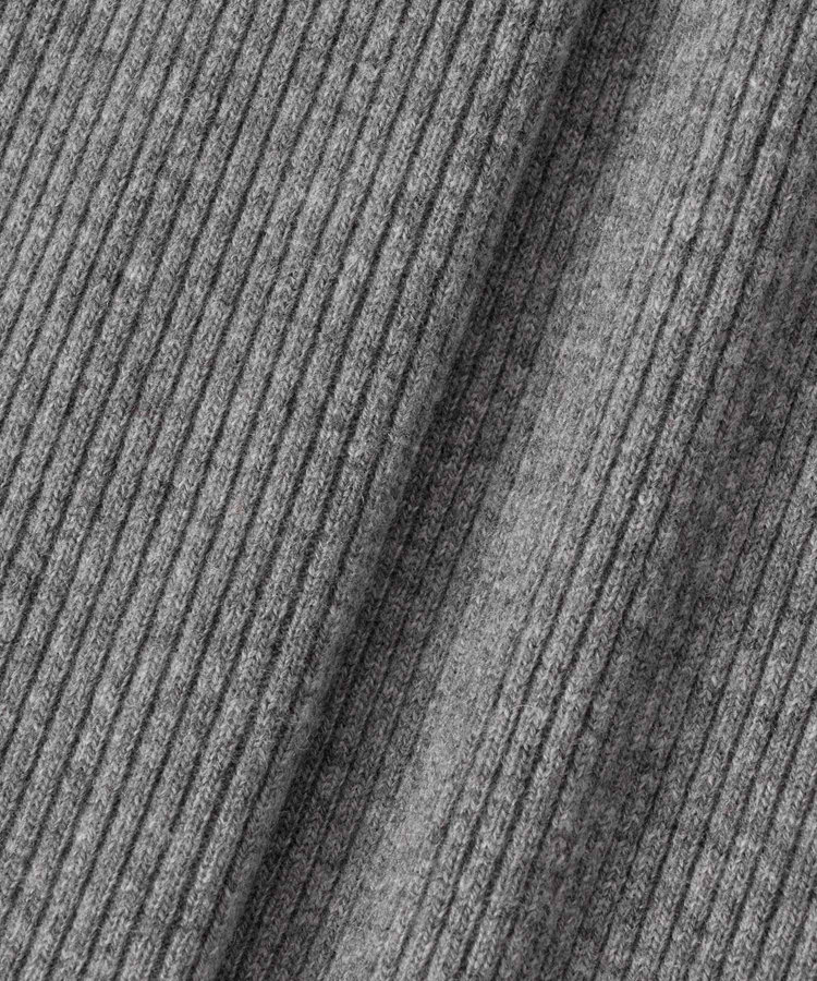 allureville ウールリブニットパンツ グレー (92)