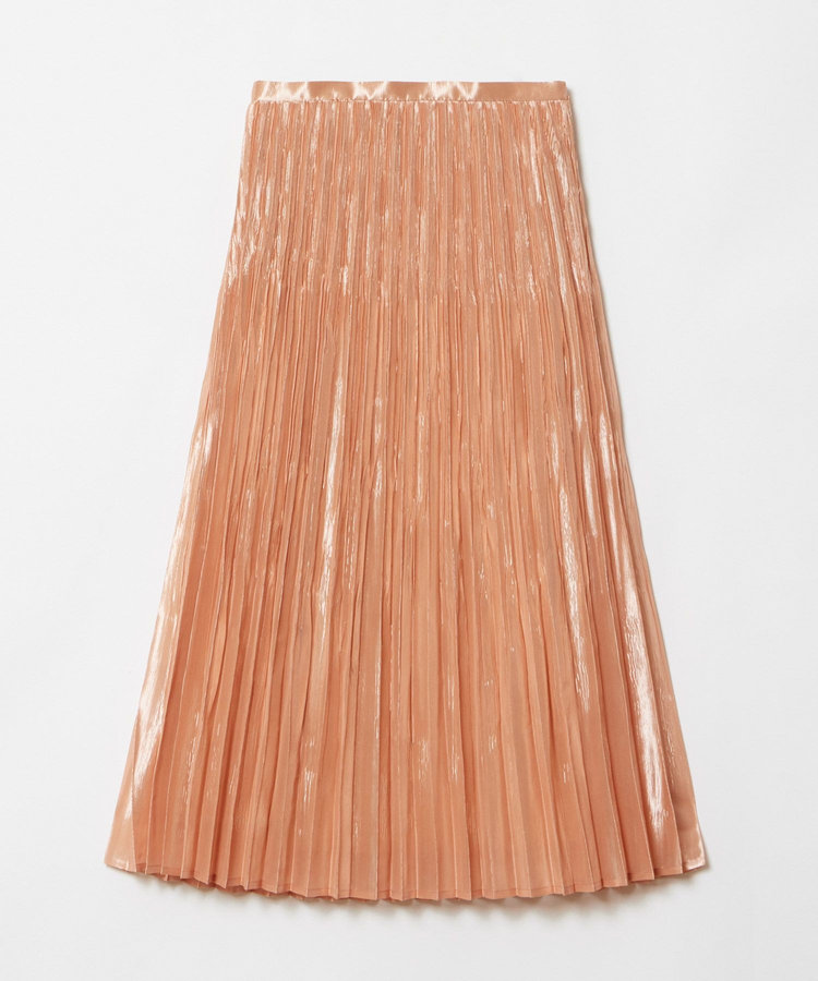 LOULOU WILLOUGHBY 【LOULOU WILLOUGHBY】グロッシーグラデプリーツスカート オレンジ (31)