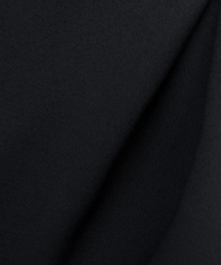 LOULOU WILLOUGHBY 【LOULOU WILLOUGHBY】トリプルクロスミニタックスカート ブラック (95)