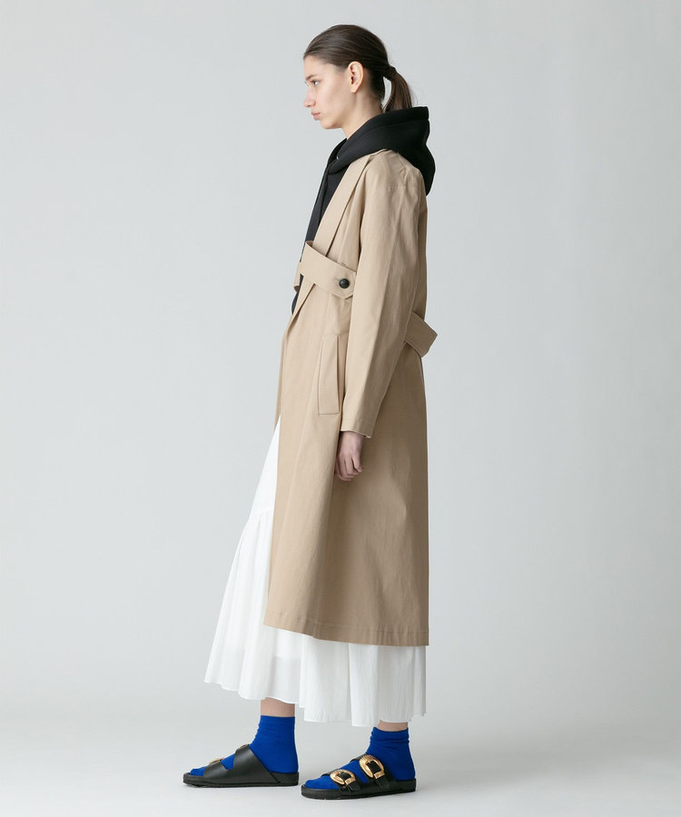 allureville ◇マルタンガルバックフレアコート ベージュ (11)