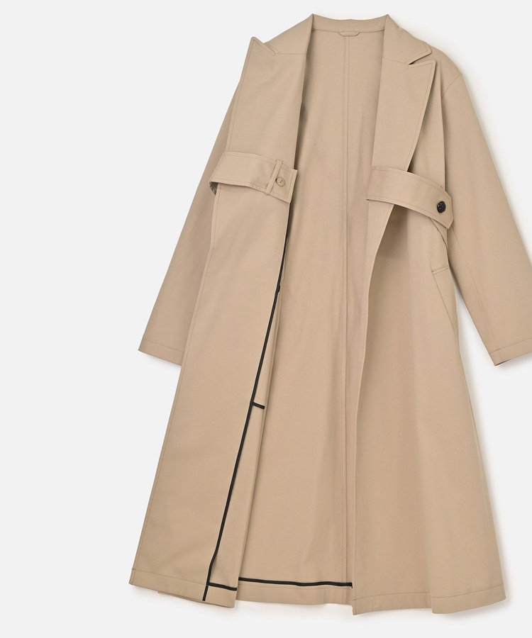 allureville ◇マルタンガルバックフレアコート ベージュ (11)