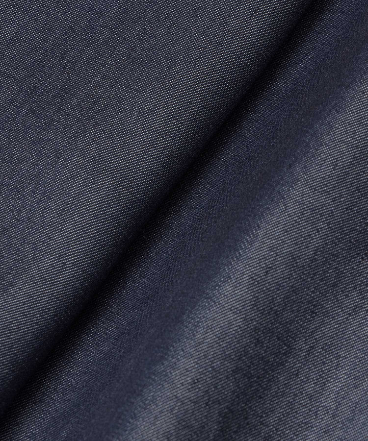 allureville マットタフタアンイーブンタックスカート インディゴ (66)