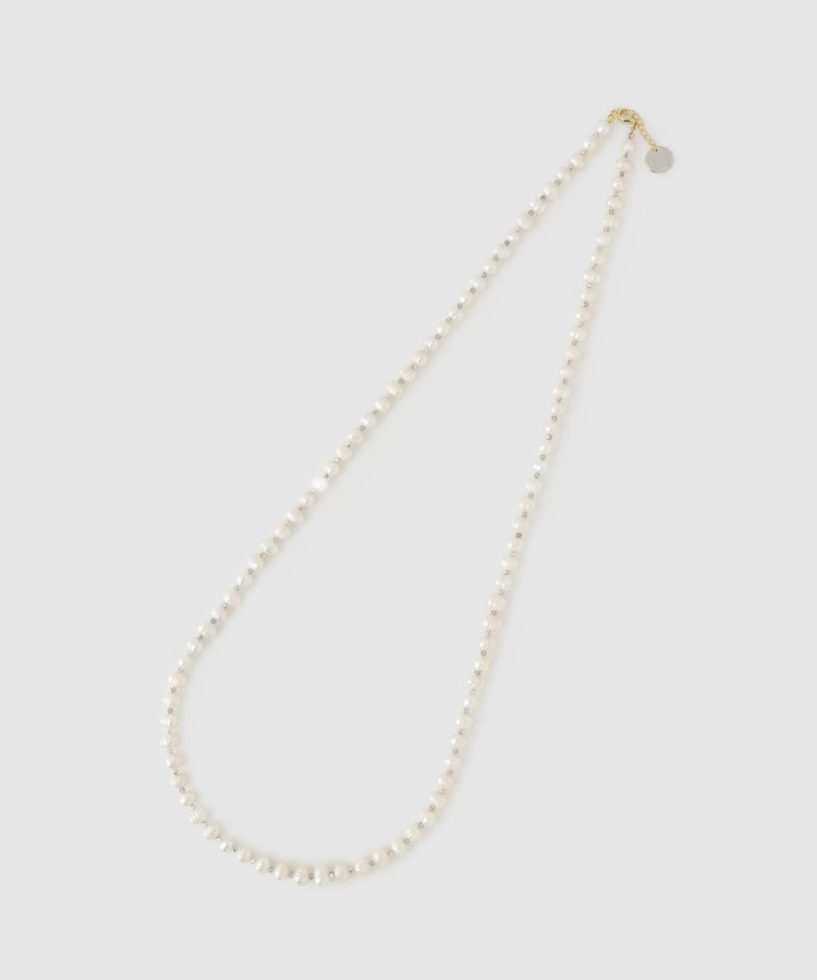 LOULOU WILLOUGHBY ◇【LOULOU WILLOUGHBY】タンスイパールロングネックレス オフホワイト (02)