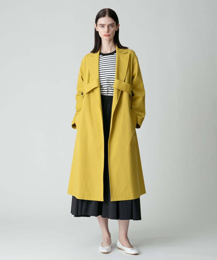 allureville ◇マルタンガルバックフレアコート イエロー (21)