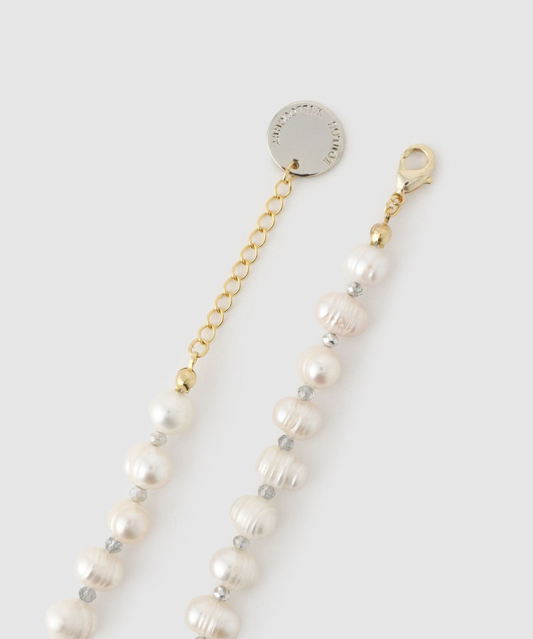 LOULOU WILLOUGHBY ◇【LOULOU WILLOUGHBY】タンスイパールロングネックレス オフホワイト (02)