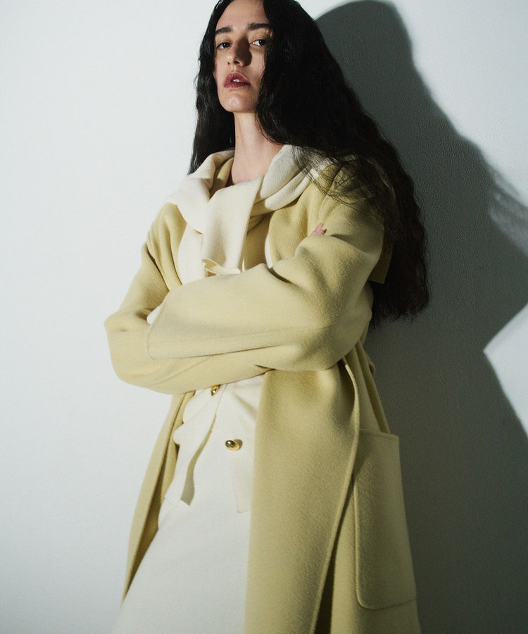 カシミヤ混リバーショールコート|allureville OFFICIAL SITE / ONLINE