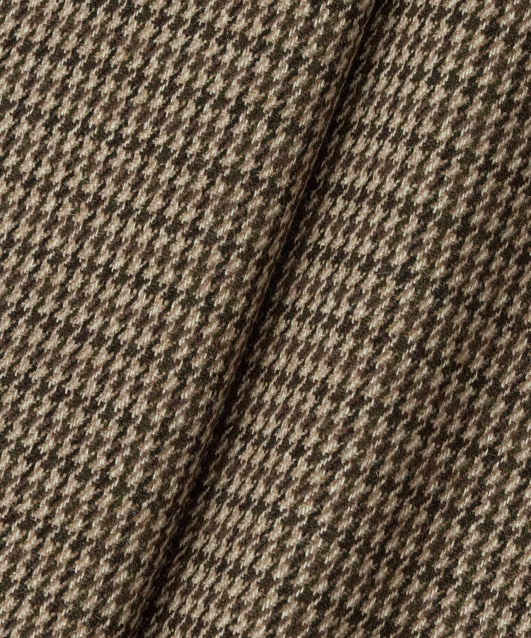 allureville CHIC TWEEDダブルジャケット ブラウン (81)