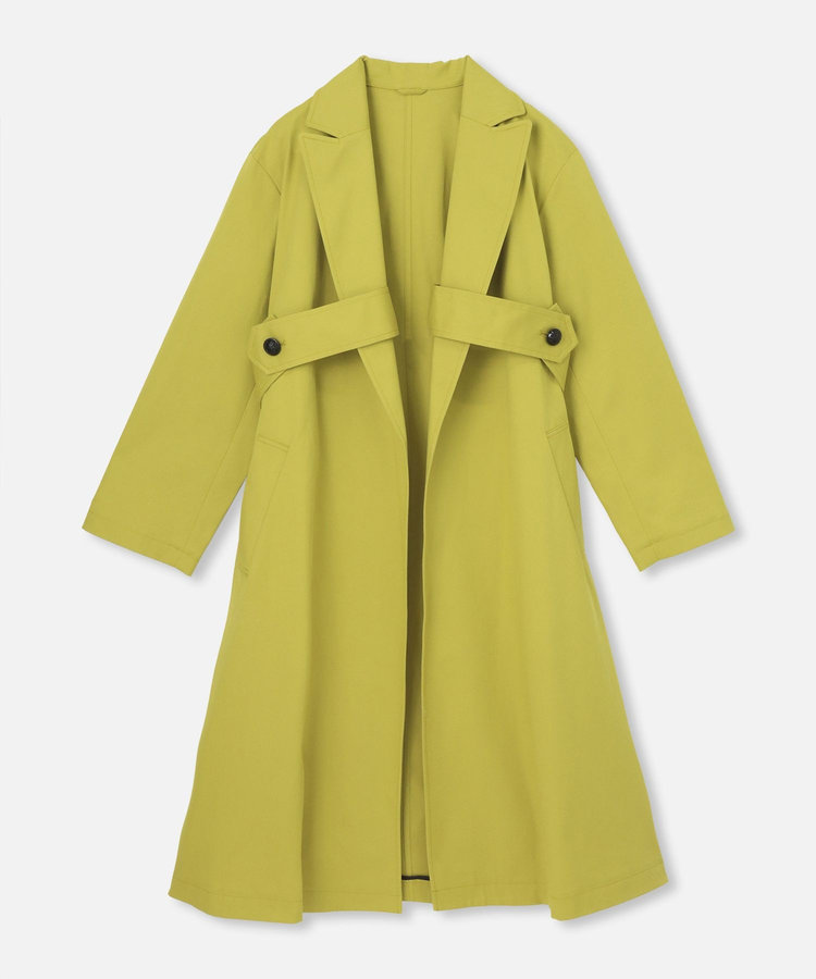 allureville ◇マルタンガルバックフレアコート イエロー (21)