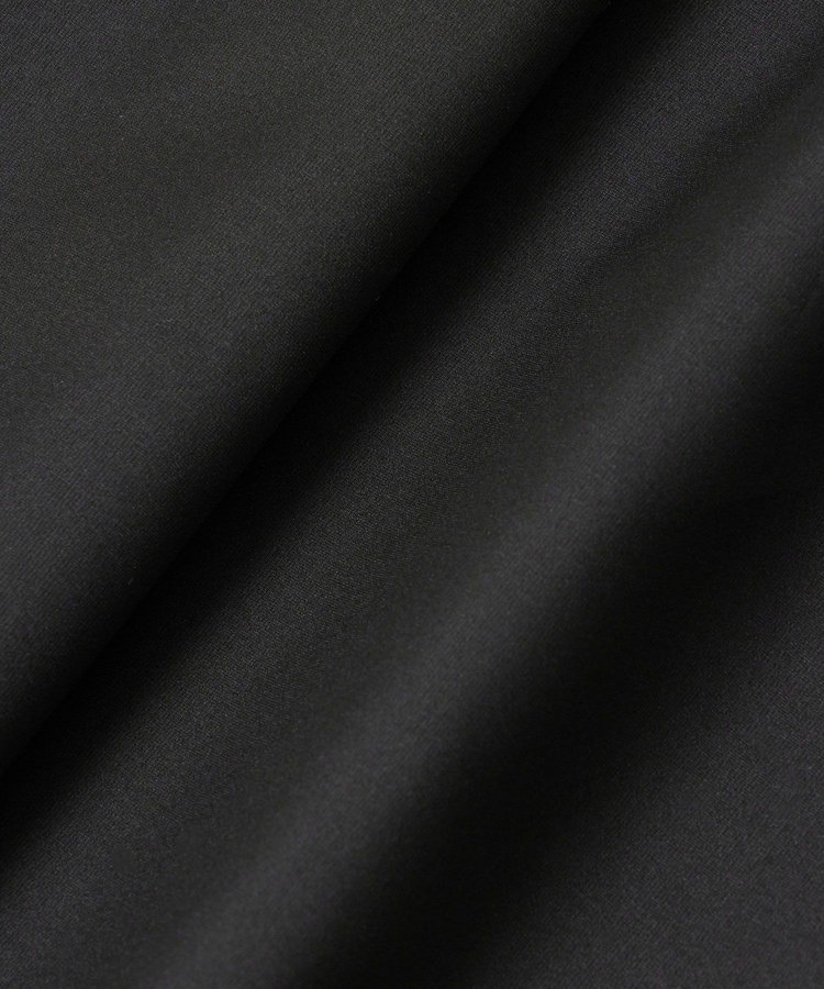 allureville マットタフタアンイーブンタックスカート ブラック (95)