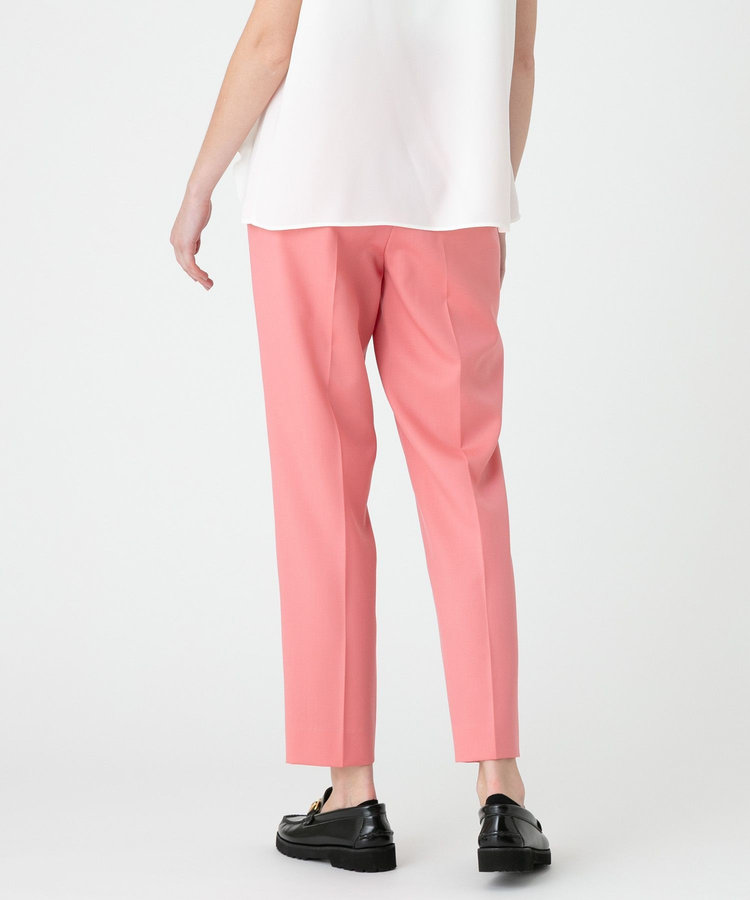 LOULOU WILLOUGHBY 【LOULOU WILLOUGHBY】T/Wギャバテーパードパンツ ピンク (41)