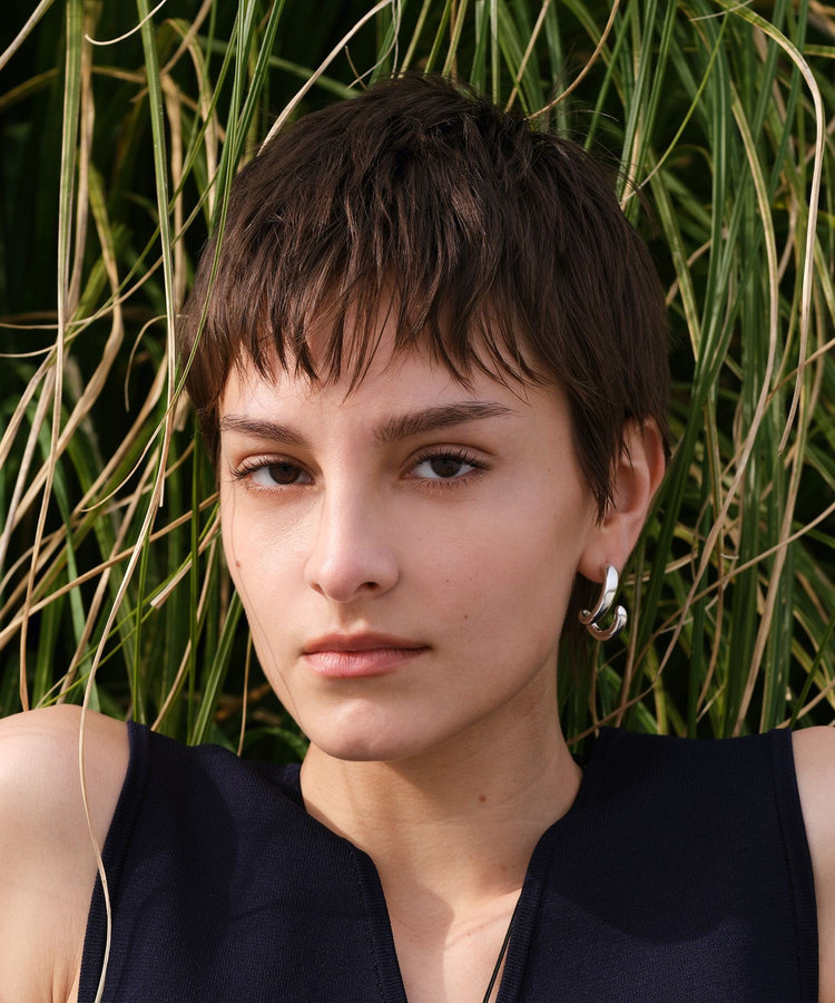 buying 【PHILIPPE AUDIBERT(フィリップオーディベール)】 PAIGE EARRINGS SILVER シルバー (90)