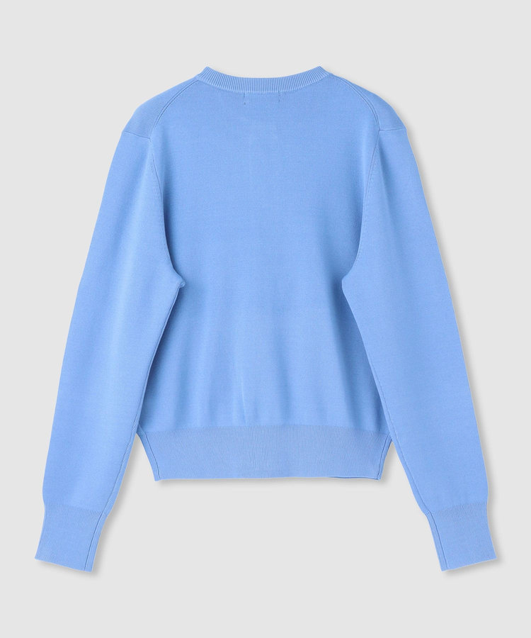 allureville ◇ポケットクルーカーディガン ブルー (61)