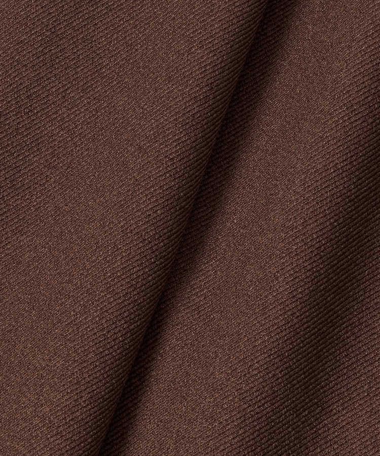 allureville ウールライクポリツイルジレジャケット ブラウン (81)