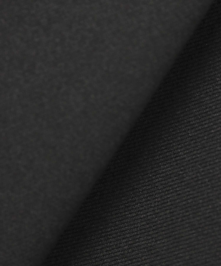 allureville フロントジップサスペンダースカート ブラック (96)