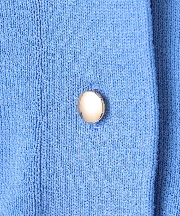 allureville ◇ポケットクルーカーディガン ブルー (61)