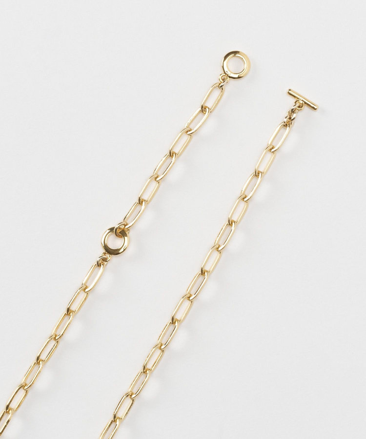 allureville 細ボックスチェーンネックレス ゴールド (30)