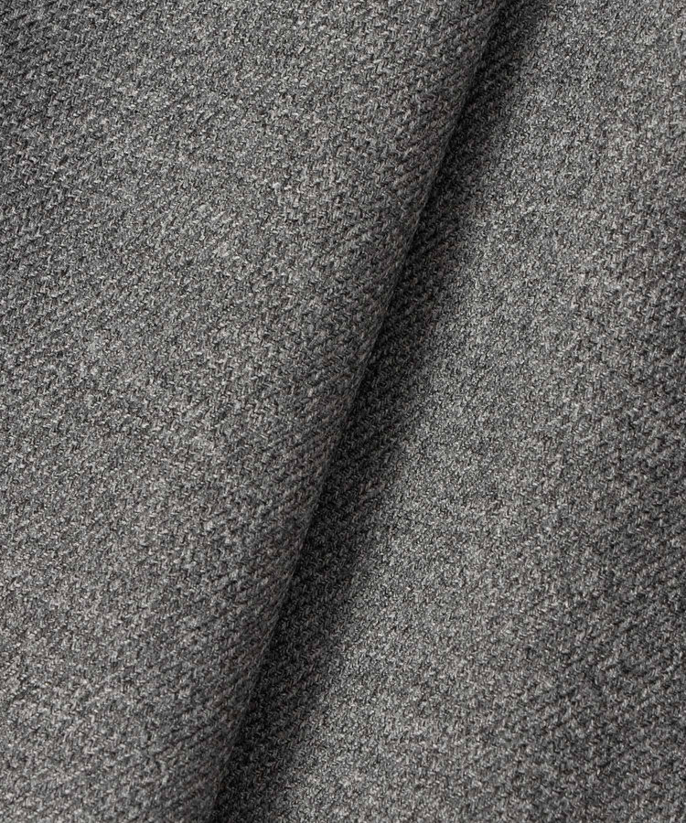 allureville ウールライクポリツイルジレジャケット グレー (92)