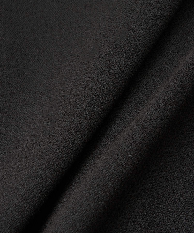 allureville ブークレーダンボールクロップドプルオーバー ブラック (95)