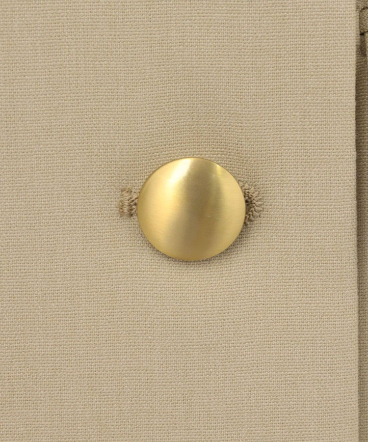 allureville リオペルダブルブレスト6釦ジャケット ベージュ (11)