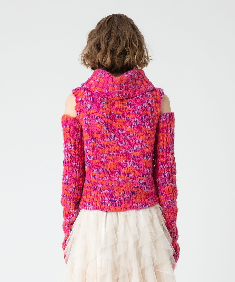 LOULOU WILLOUGHBY 【LOULOU WILLOUGHBY】ARM SLEEVE プルオーバー ピンク (41)