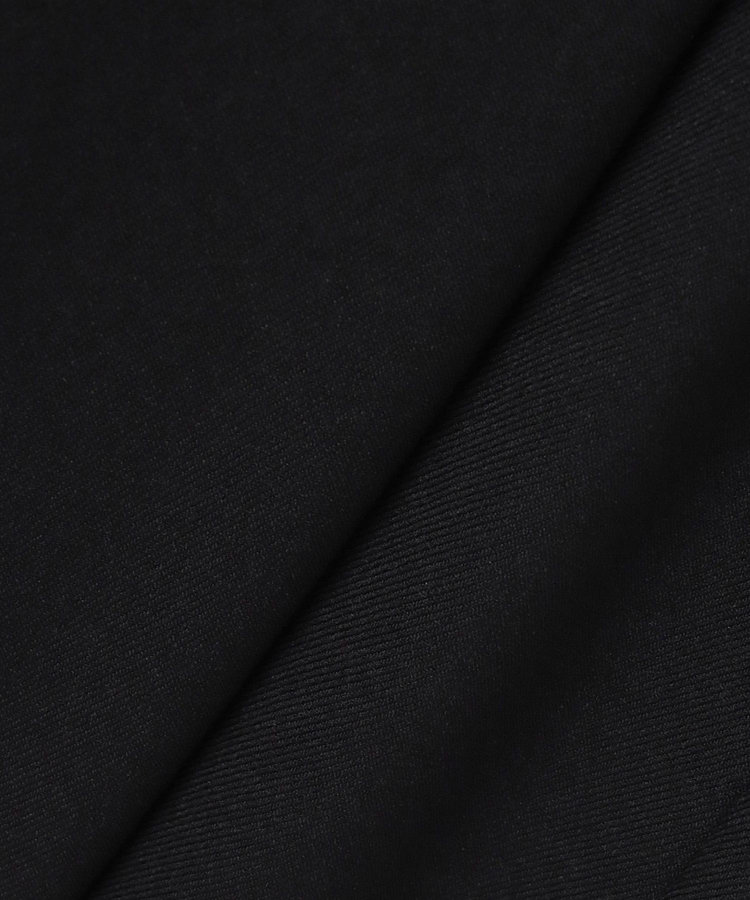 allureville ウールライクフランネルヨークレスパンツ ブラック (95)