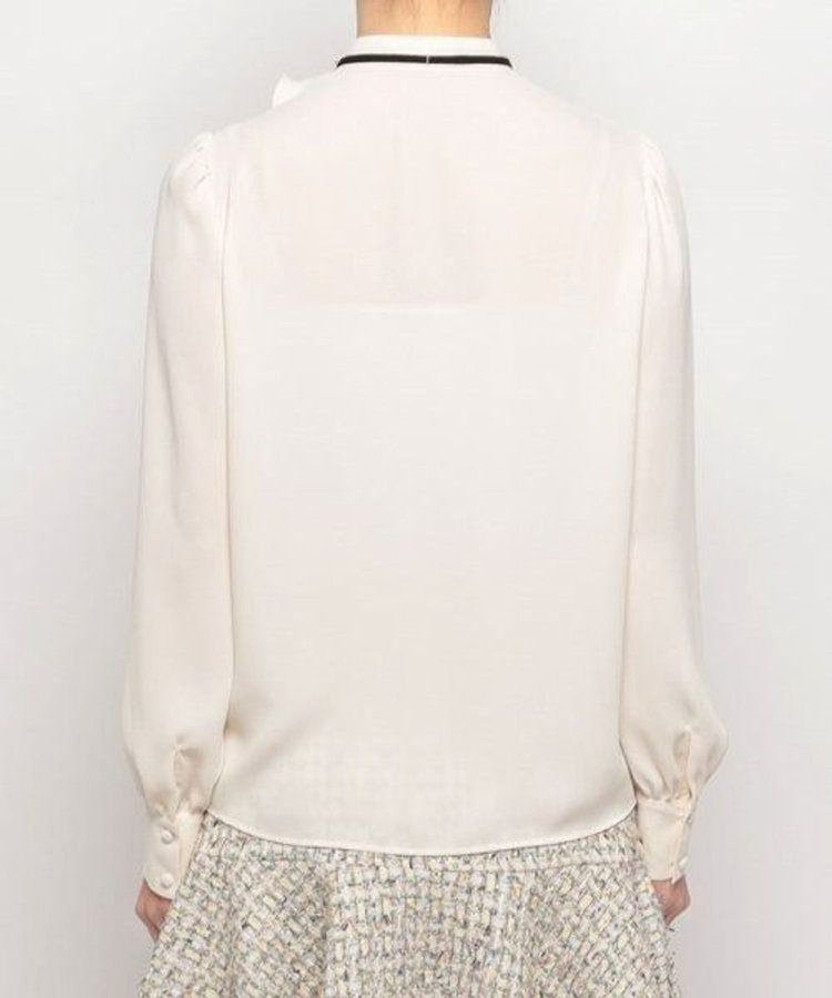 LOULOU WILLOUGHBY 【LOULOU WILLOUGHBY】フロントタックラッフルブラウス オフホワイト (02)