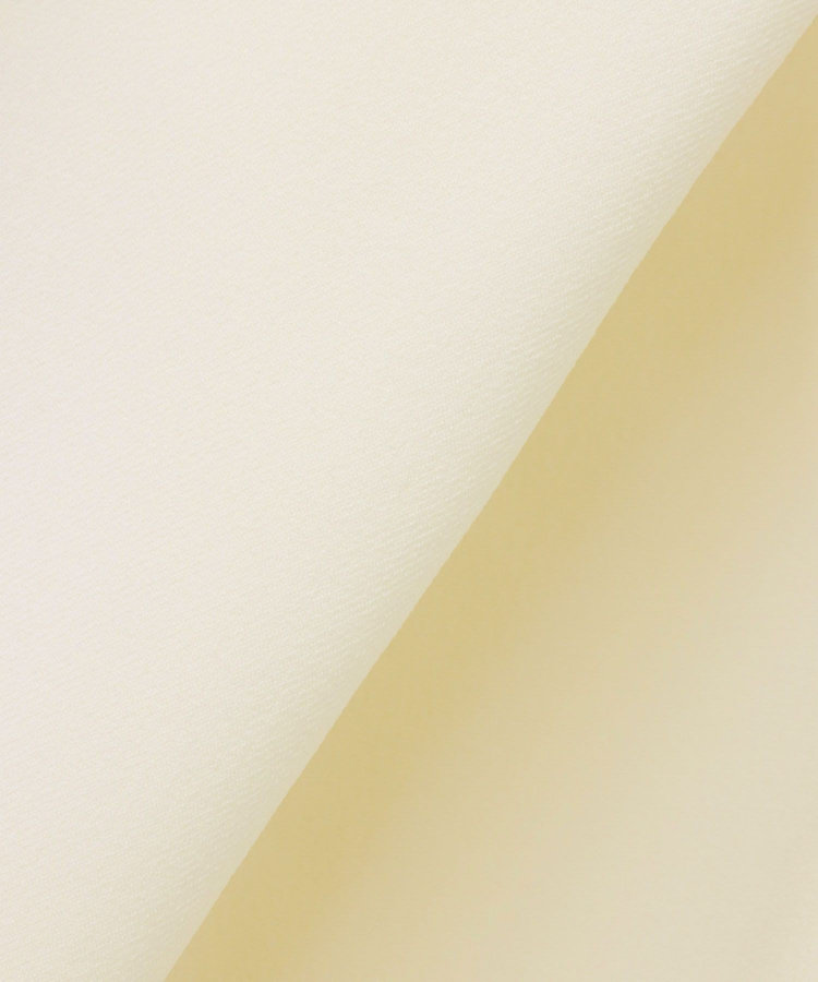 allureville ウールライクフランネルヨークレスパンツ ホワイト (01)