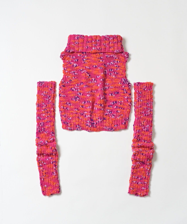 LOULOU WILLOUGHBY 【LOULOU WILLOUGHBY】ARM SLEEVE プルオーバー ピンク (41)