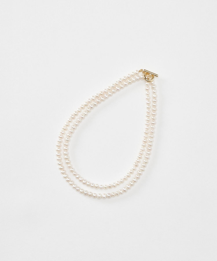 allureville 淡水パールロングネックレス オフホワイト (02)