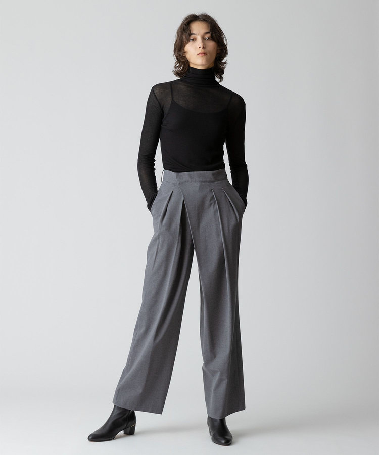 allureville シアーテレコプルオーバー ブラック (95)