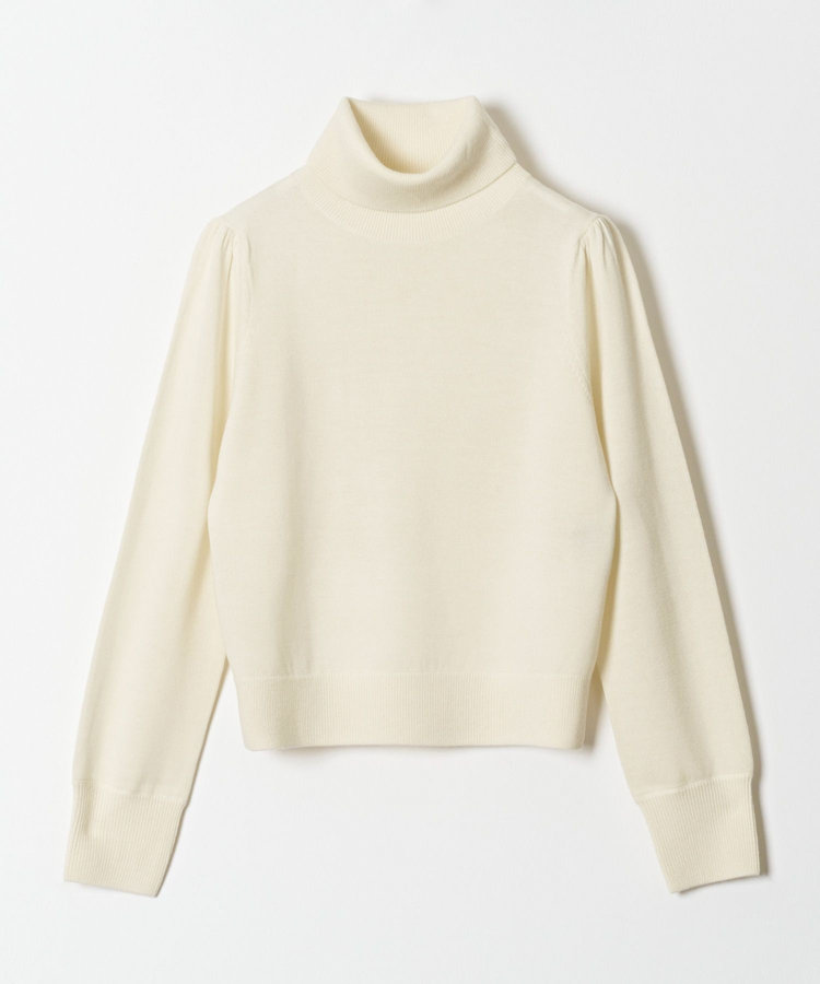 LOULOU WILLOUGHBY 【LOULOU WILLOUGHBY】コンパクトタートル長袖プルオーバー オフホワイト (02)
