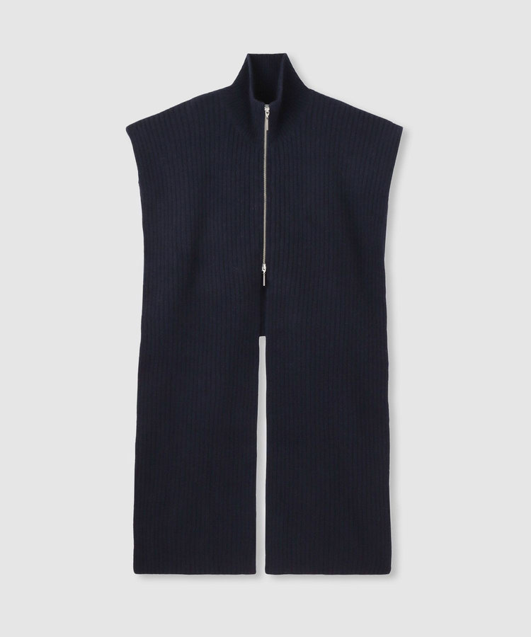 buying 【UJOH(ウジョー)】ZIP STOLE KNIT ネイビー (65)