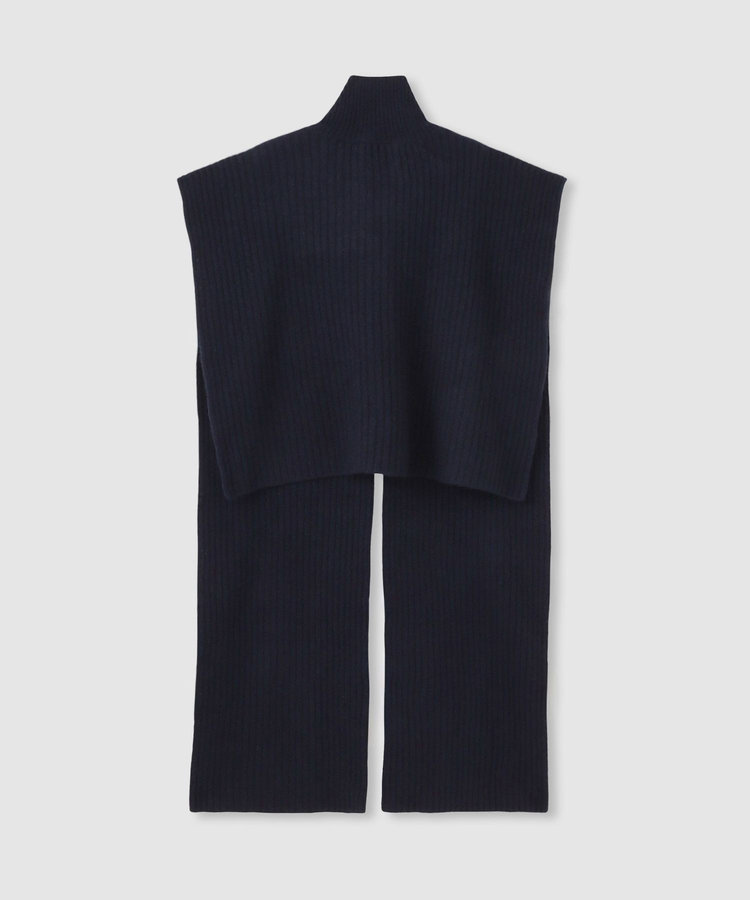 buying 【UJOH(ウジョー)】ZIP STOLE KNIT ネイビー (65)